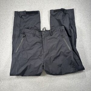 Cabela's Dry Plus Snow Rain Pants Full Side Zip Mens Large Hiking Outdoors